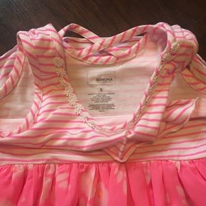 Dress pink stripes